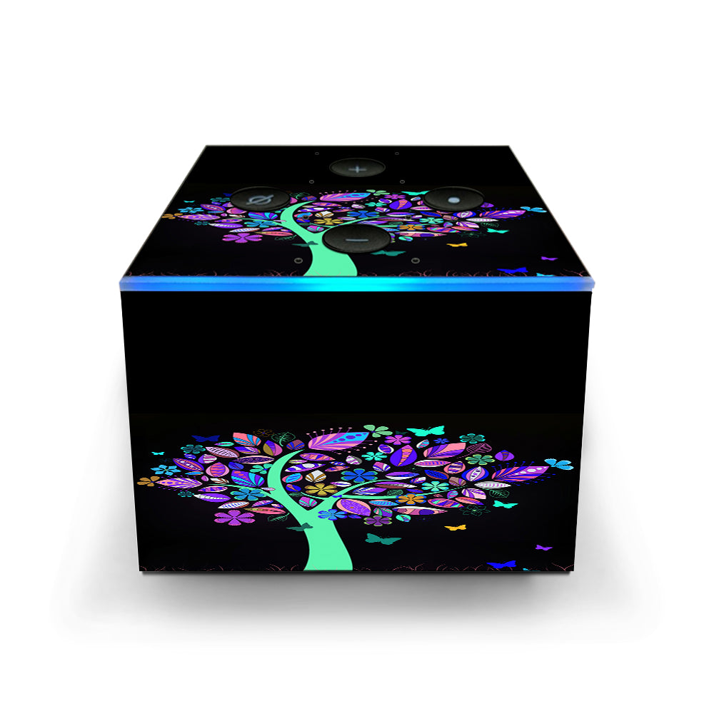  Living Tree Butterfly Colorful Amazon Fire TV Cube Skin