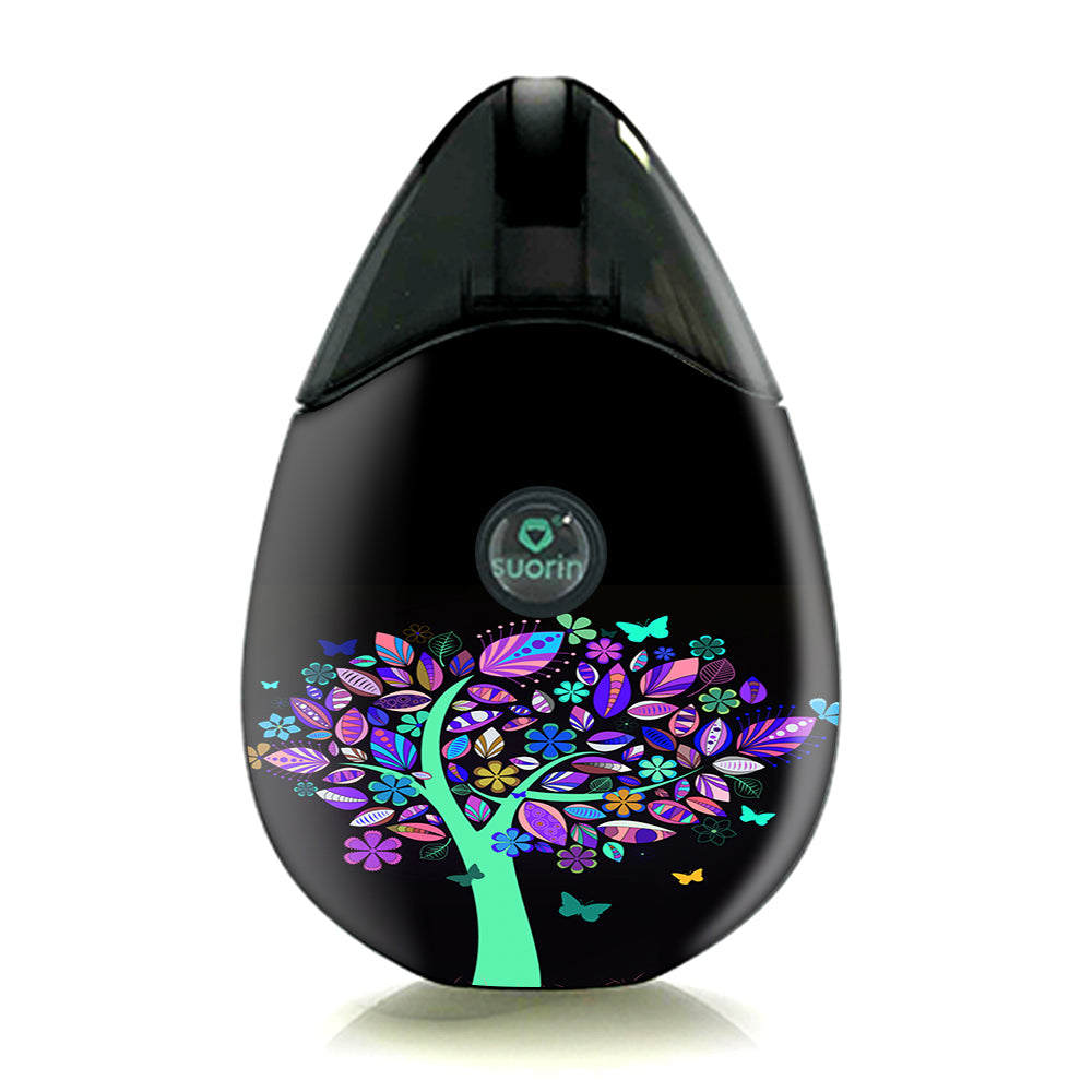  Living Tree Butterfly Colorful Suorin Drop Skin