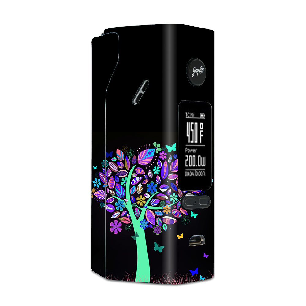  Living Tree Butterfly Colorful Wismec Reuleaux RX 2/3 combo kit Skin