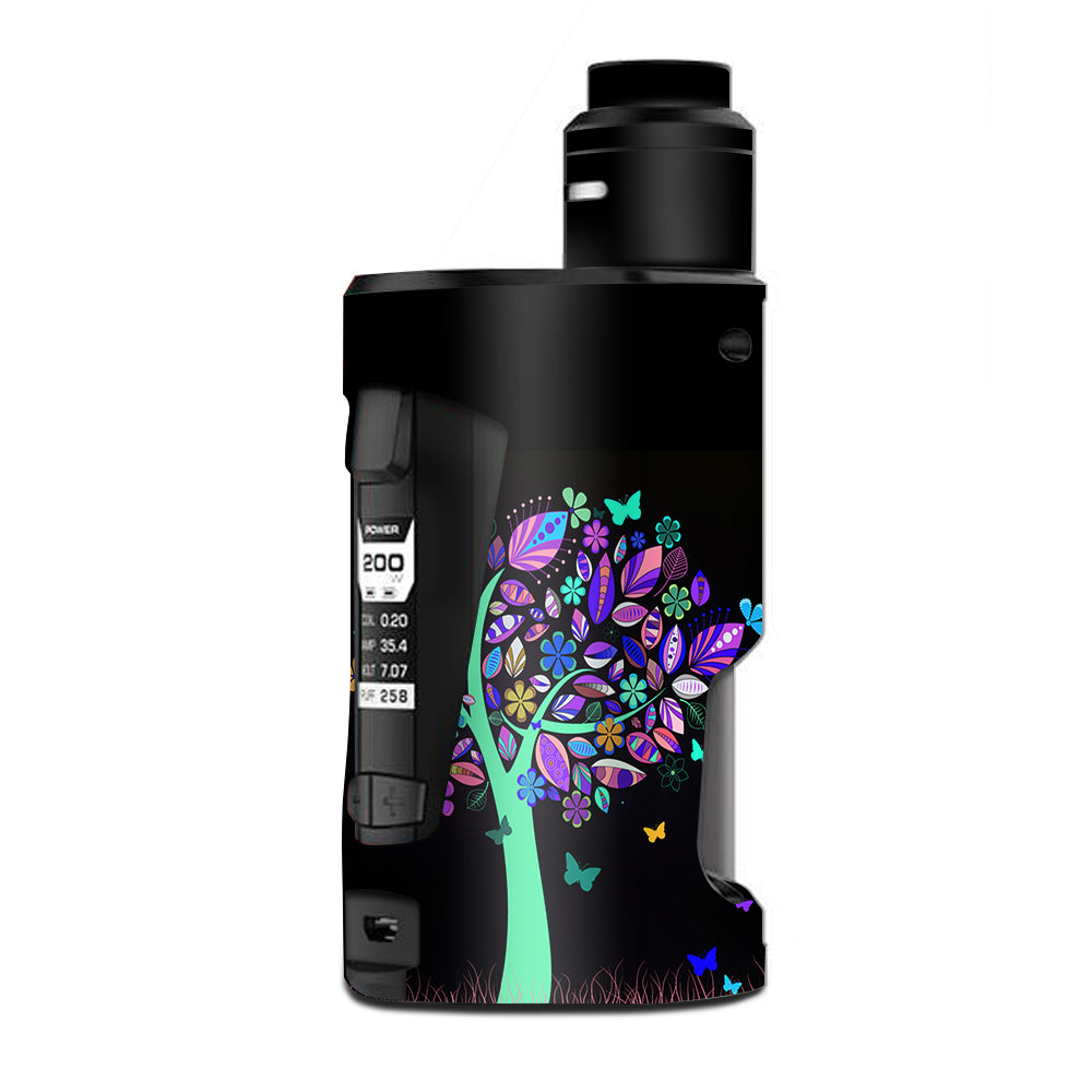  Living Tree Butterfly Colorful G Box Squonk Geek Vape Skin