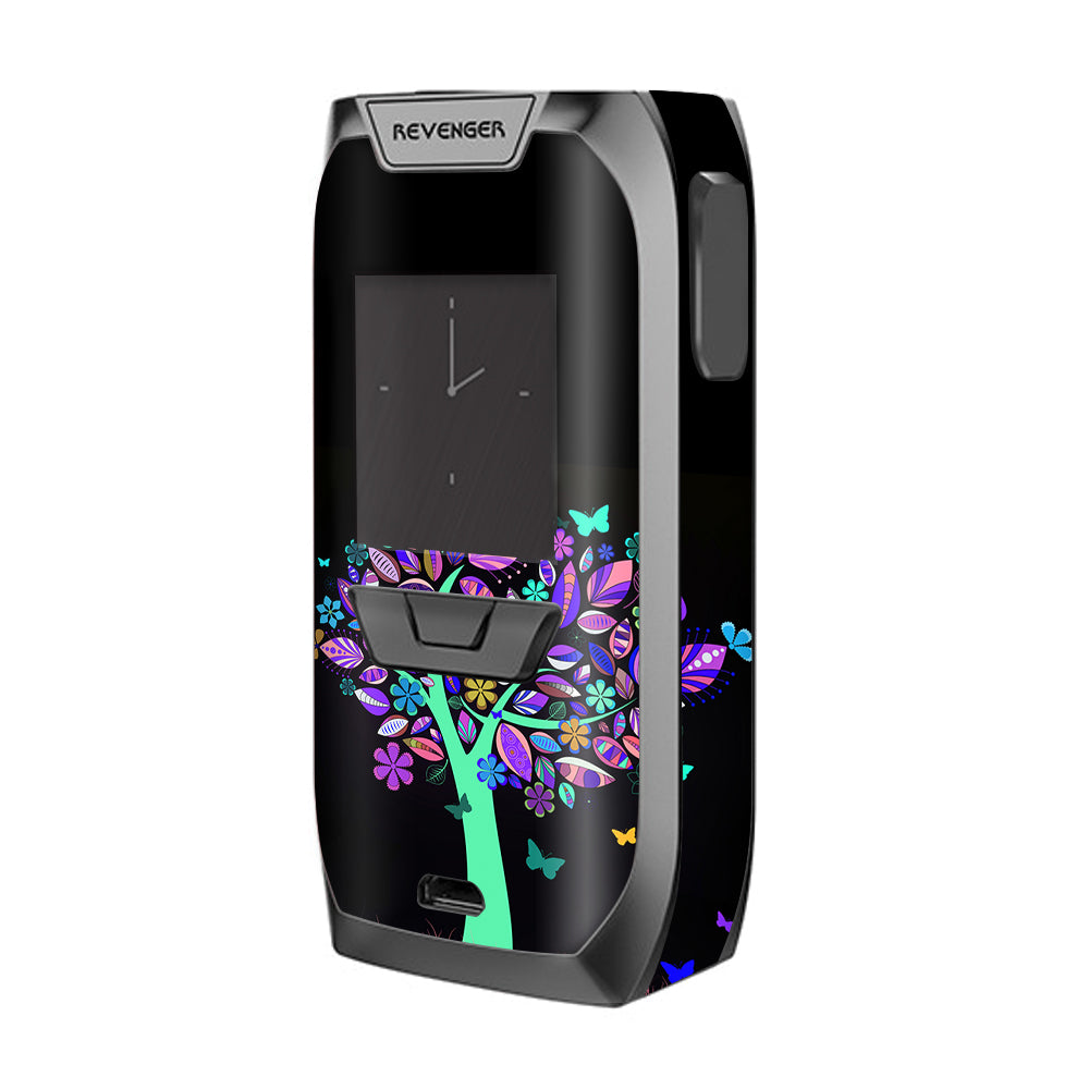  Living Tree Butterfly Colorful Vaporesso Revenger Skin