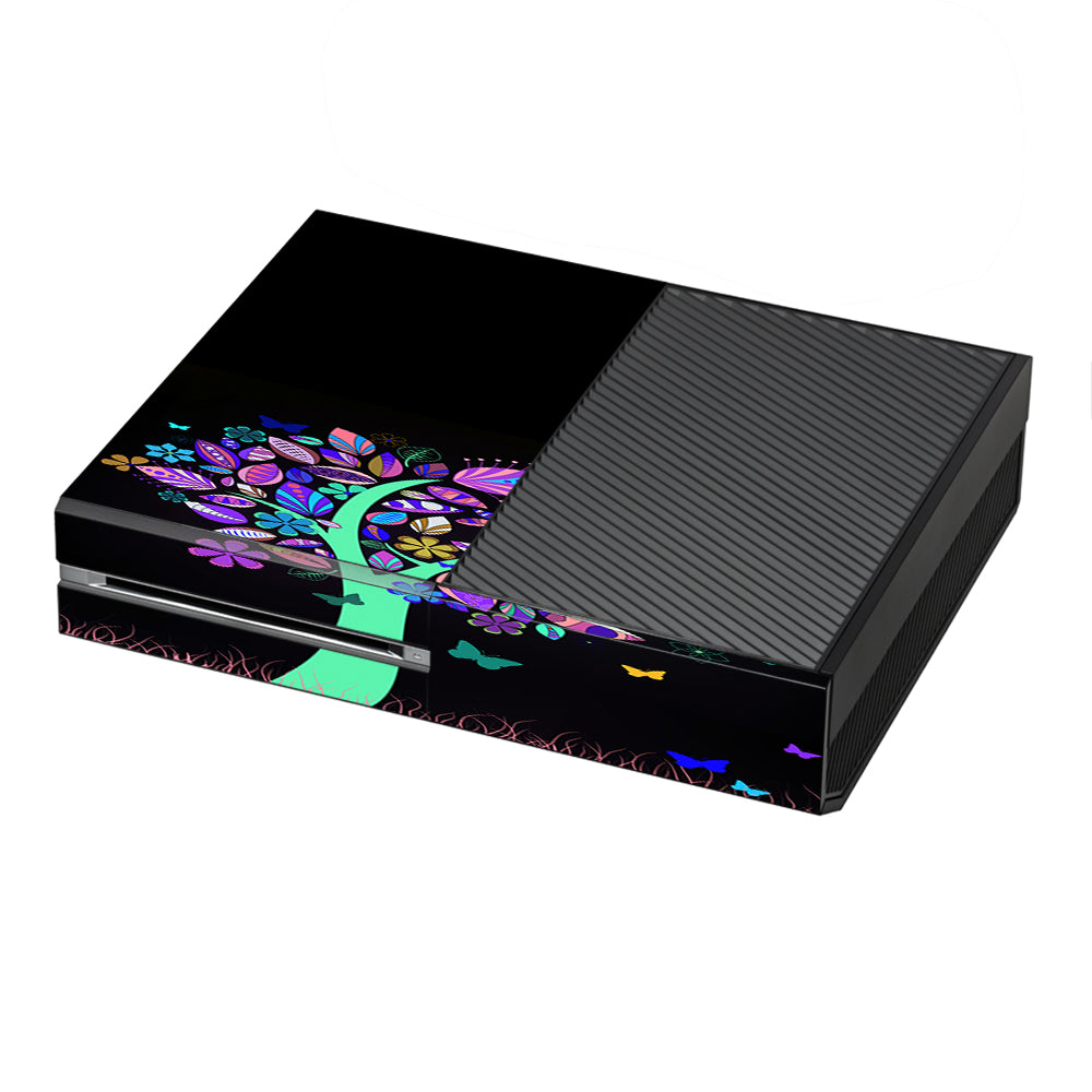  Living Tree Butterfly Colorful Microsoft Xbox One Skin