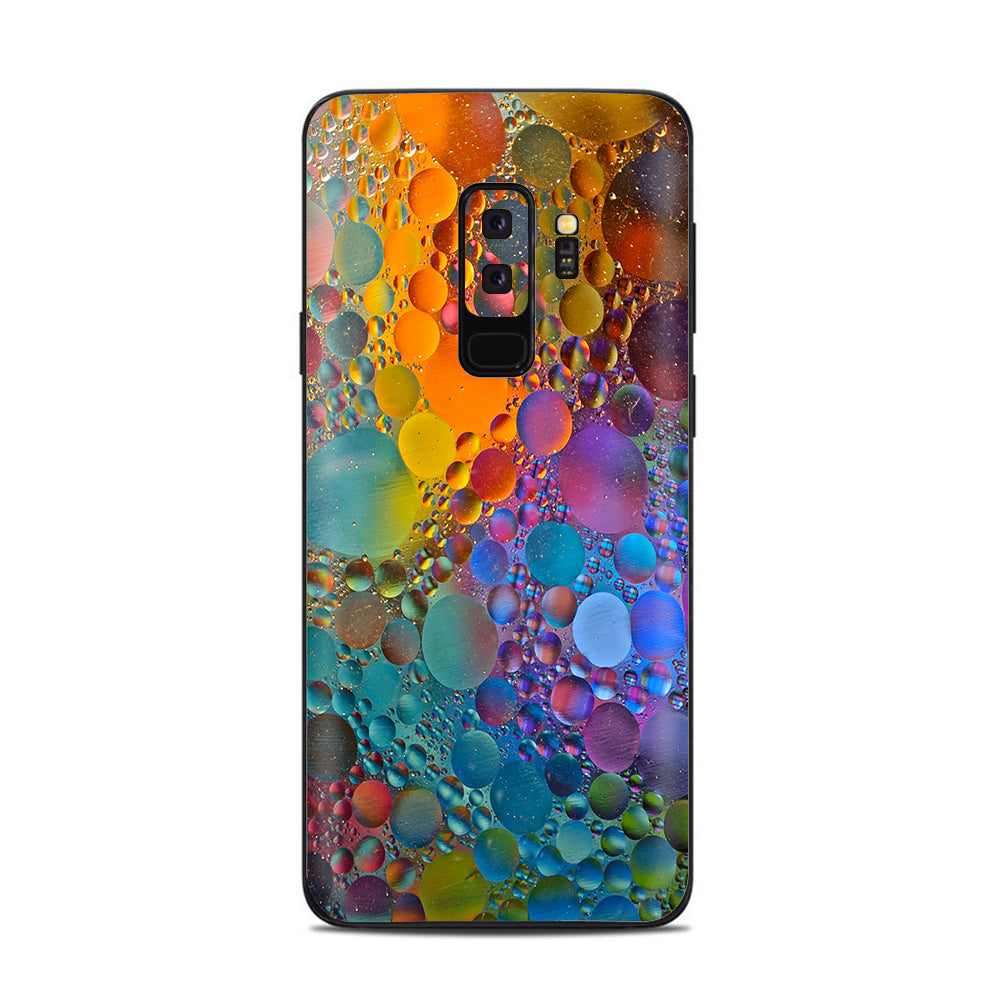  Color Bubbles Splash Drip Samsung Galaxy S9 Plus Skin