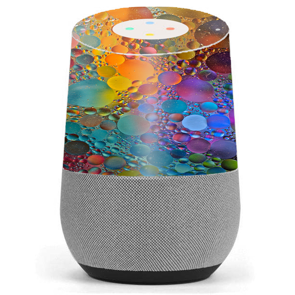  Color Bubbles Splash Drip Google Home Skin