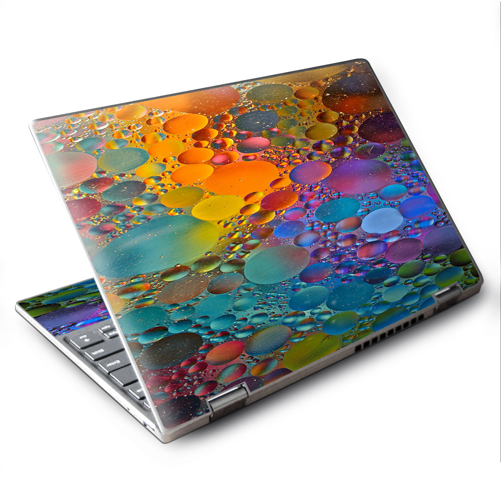  Color Bubbles Splash Drip Lenovo Yoga 710 11.6" Skin
