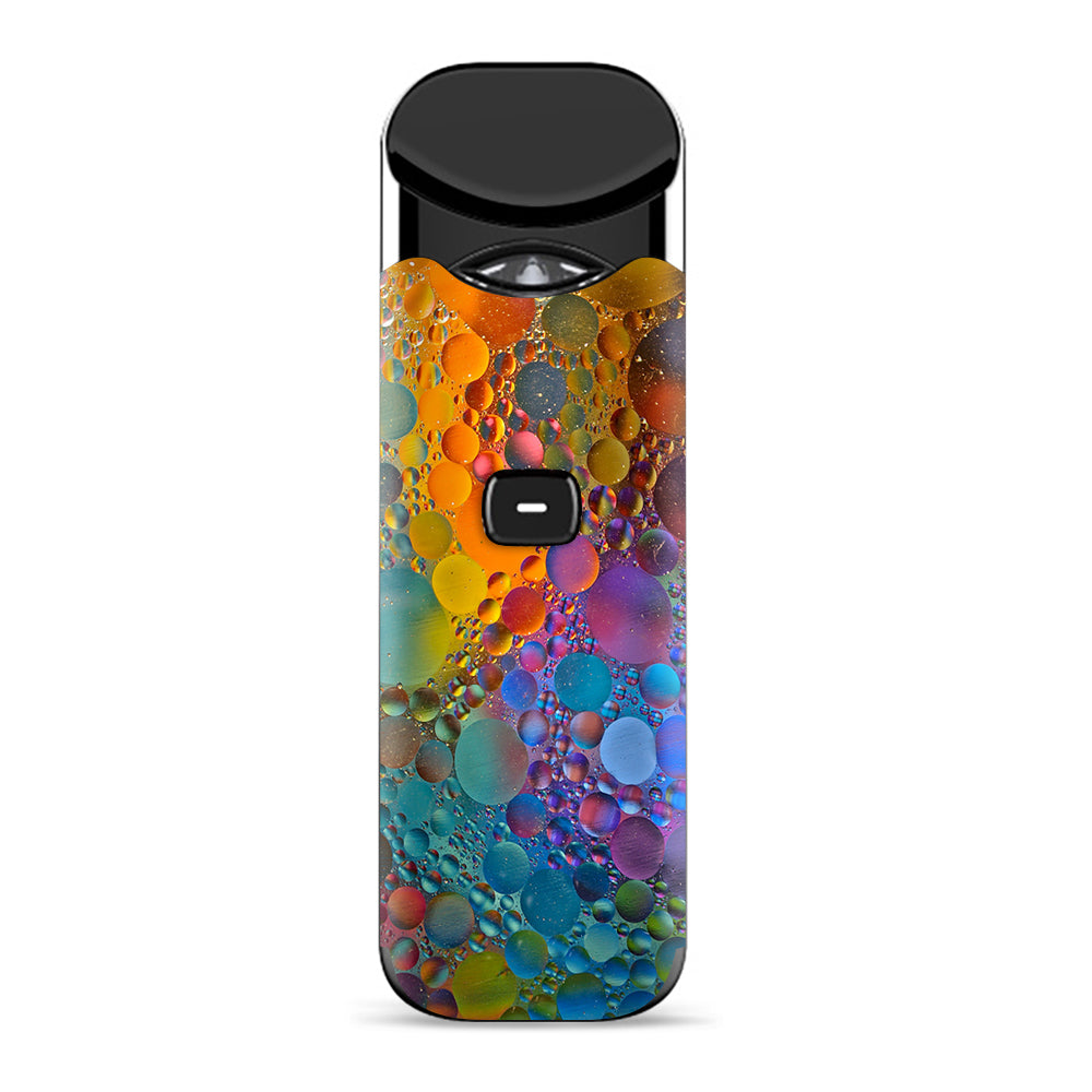  Color Bubbles Splash Drip Smok Nord Skin