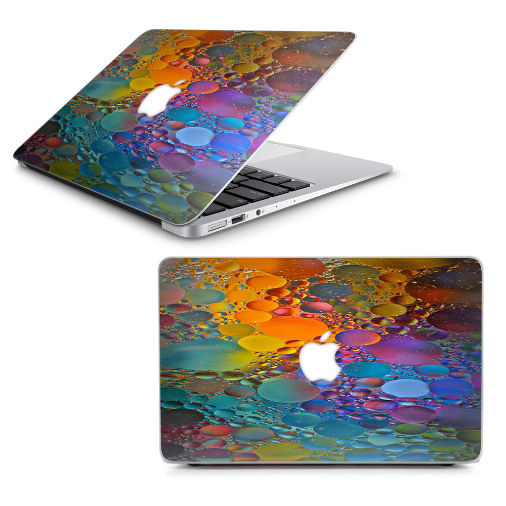  Color Bubbles Splash Drip Macbook Air 11" A1370 A1465 Skin