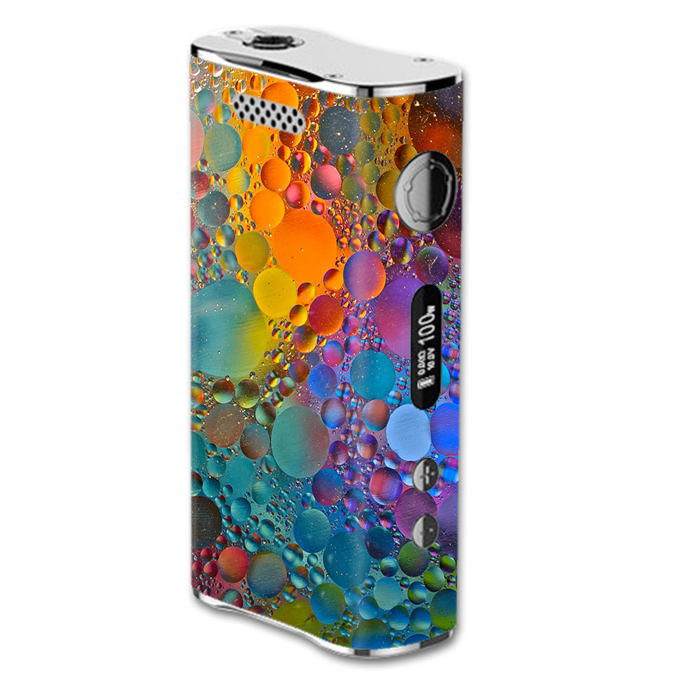  Color Bubbles Splash Drip eLeaf iStick 100W Skin
