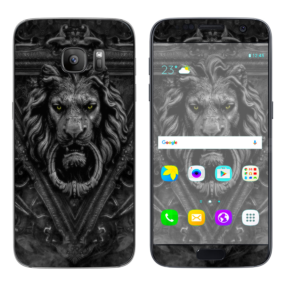  Lions Head Doorknocker Samsung Galaxy S7 Skin