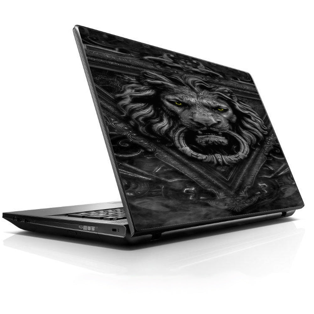  Lions Head Doorknocker Universal 13 to 16 inch wide laptop Skin