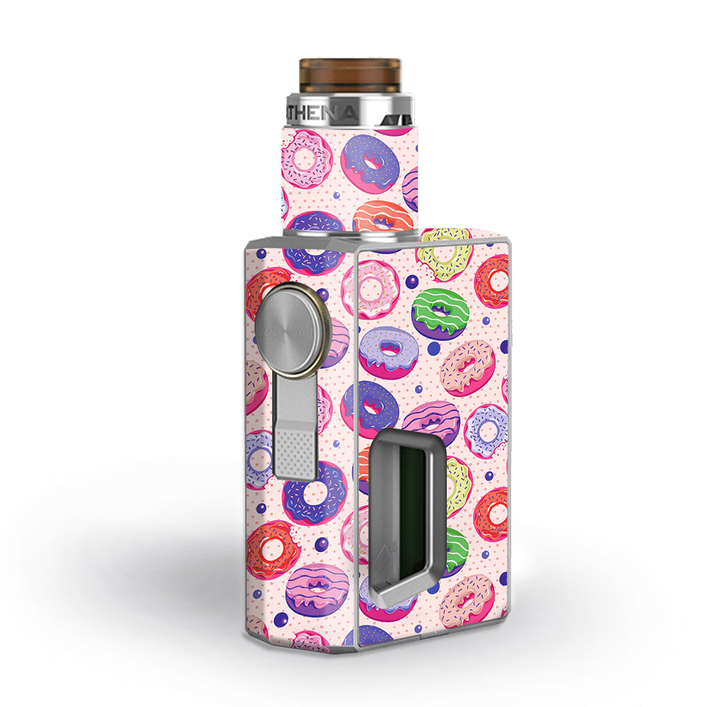  Yummy Donuts Doughnuts Pink Geekvape Athena Squonk Skin