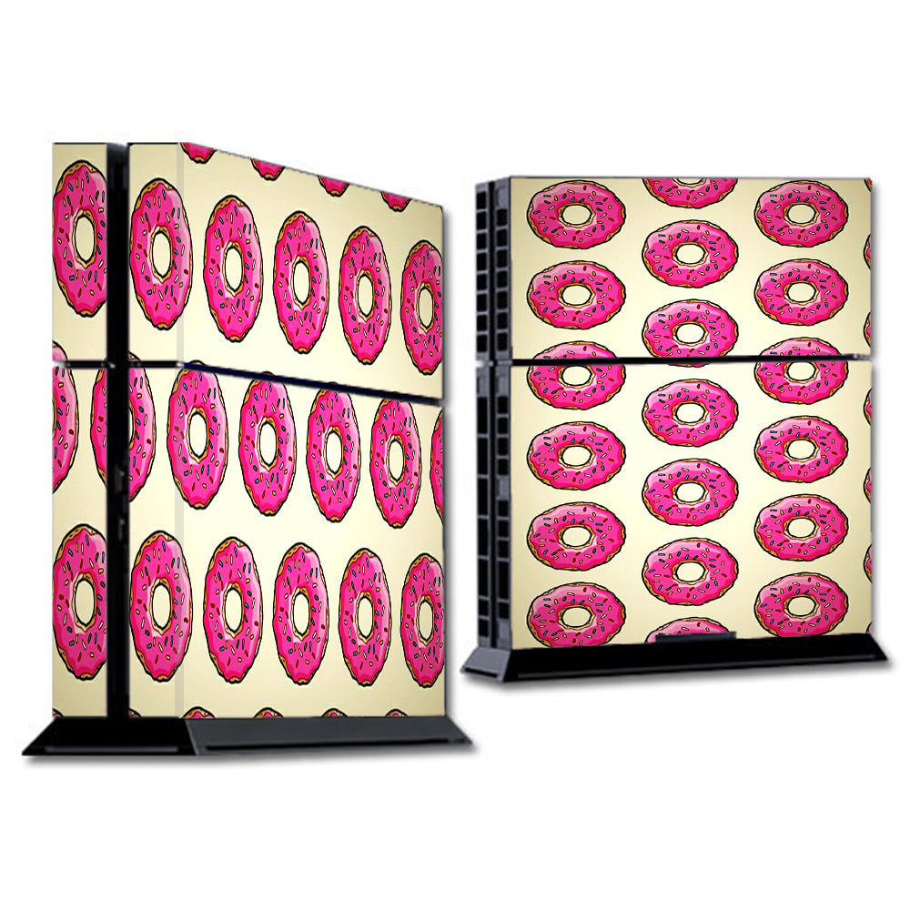 Pink Sprinkles Donuts Sony Playstation PS4 Skin