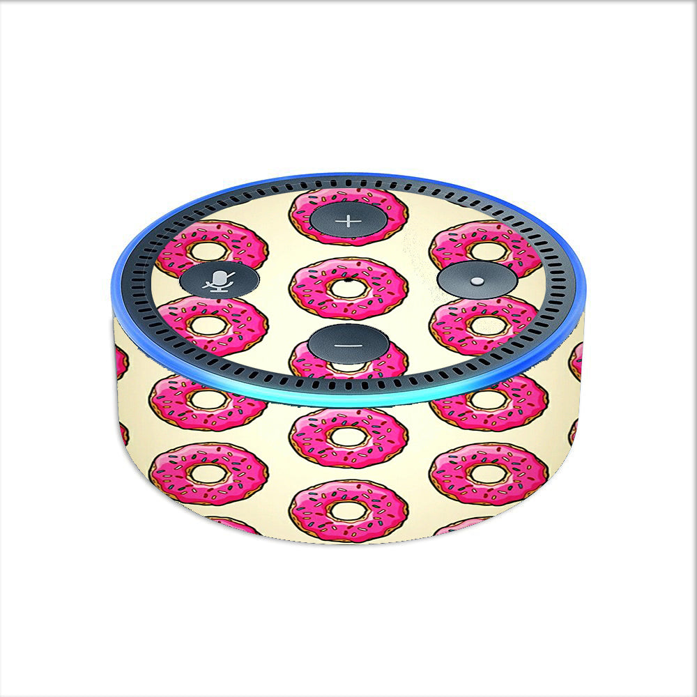 Pink Sprinkles Donuts Amazon Echo Dot 2nd Gen Skin