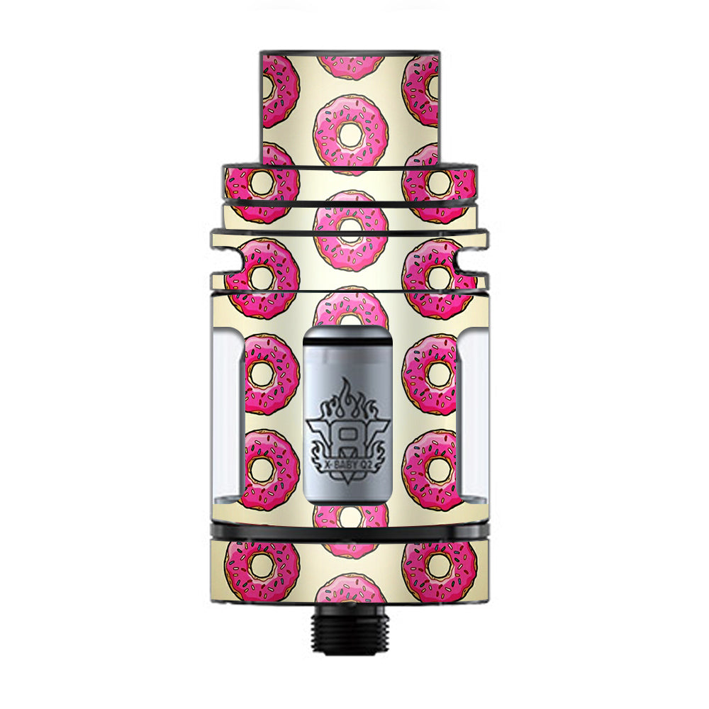  Pink Sprinkles Donuts TFV8 X-baby Tank Smok Skin