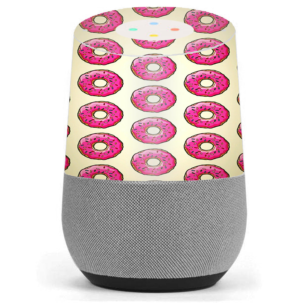  Pink Sprinkles Donuts Google Home Skin