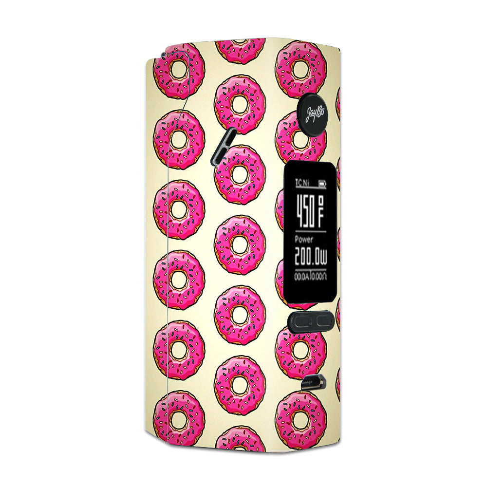  Pink Sprinkles Donuts Wismec Reuleaux RX 2/3 combo kit Skin