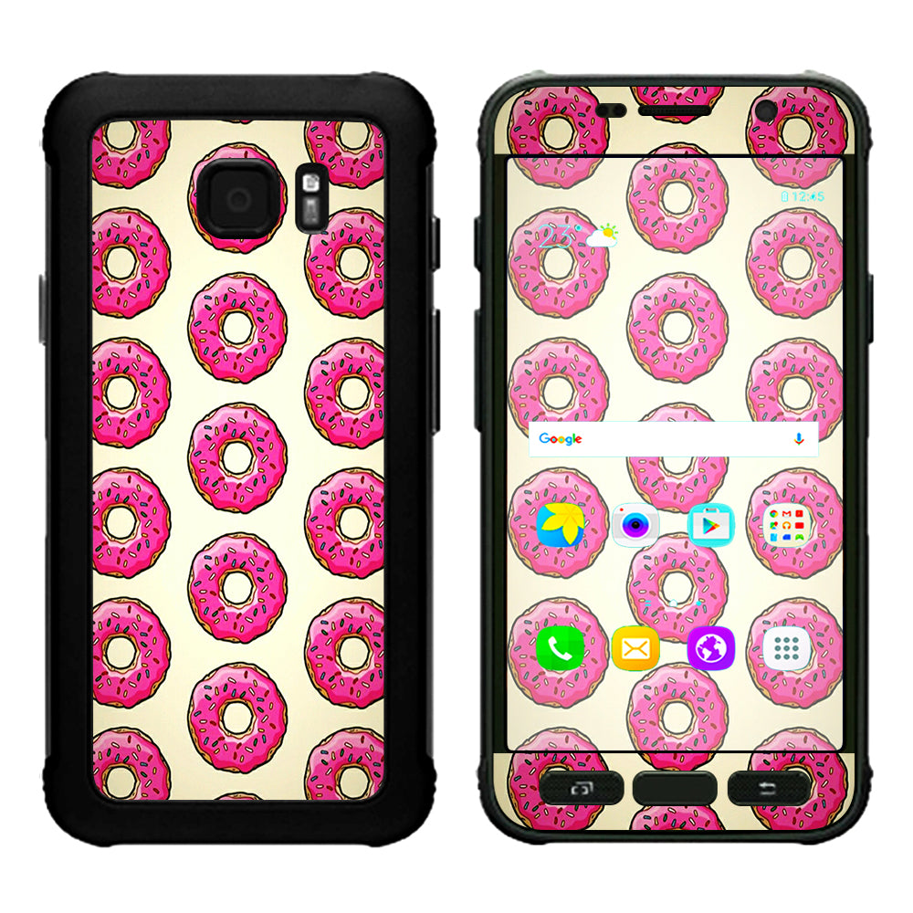  Pink Sprinkles Donuts Samsung Galaxy S7 Active Skin