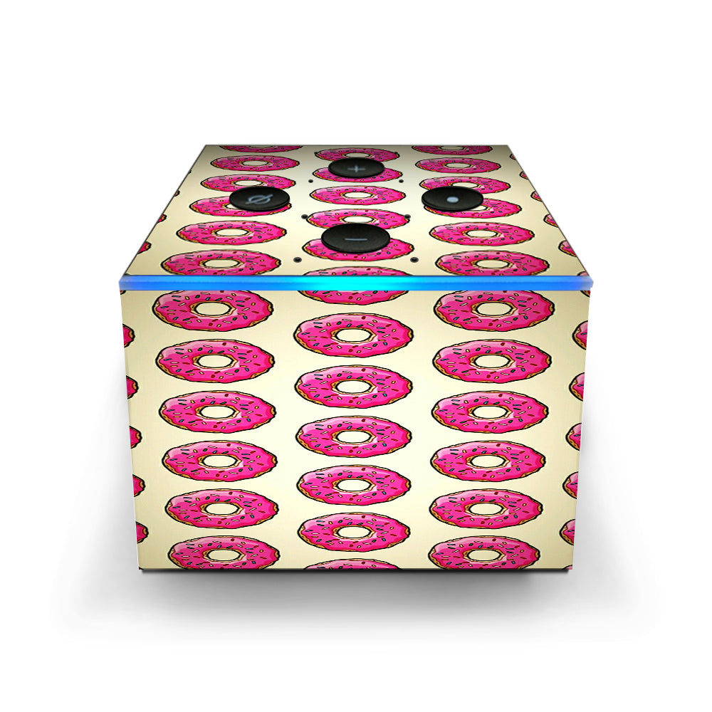  Pink Sprinkles Donuts Amazon Fire TV Cube Skin