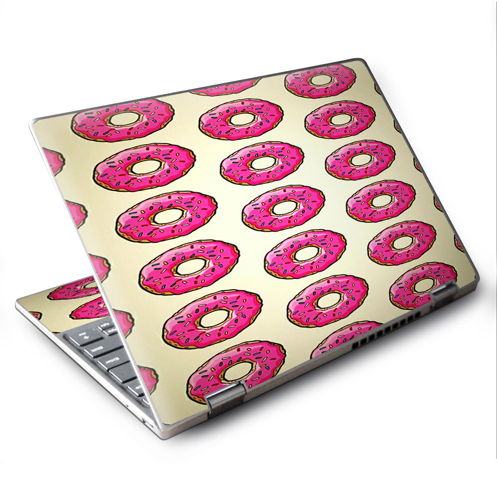  Pink Sprinkles Donuts Lenovo Yoga 710 11.6" Skin