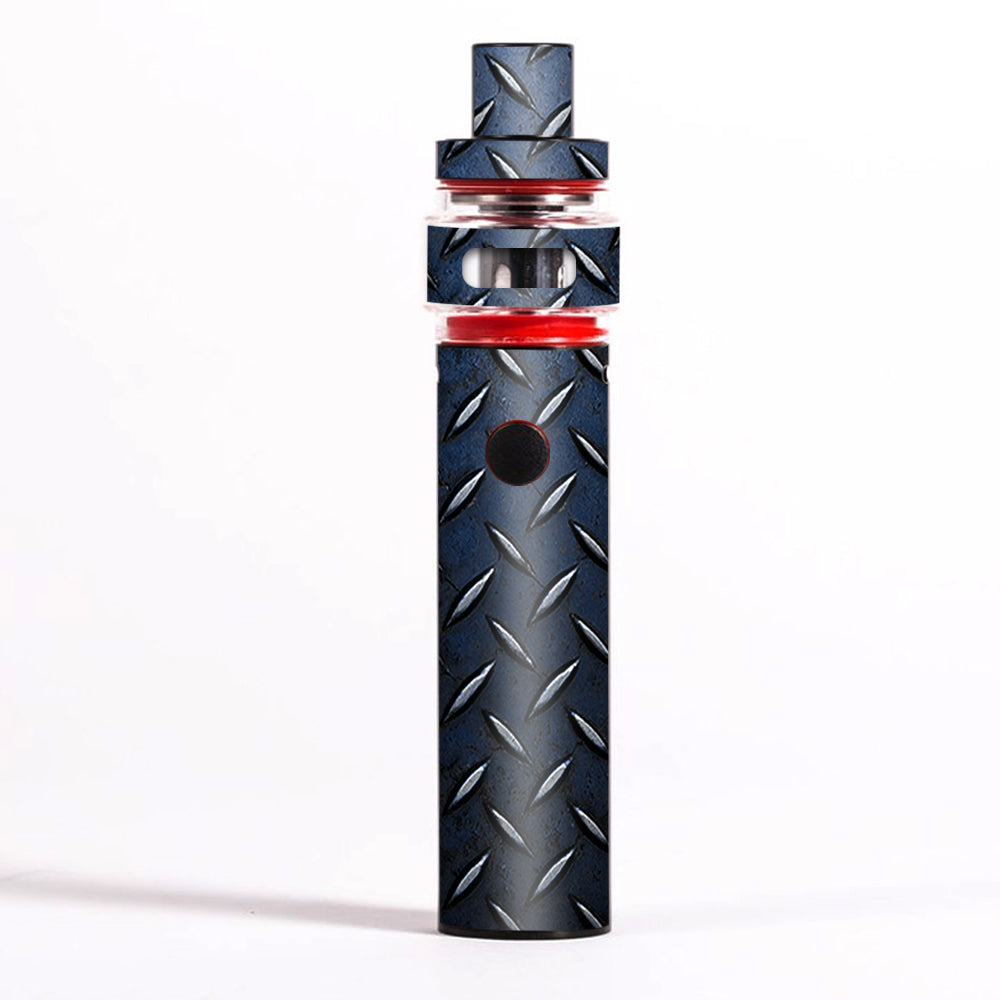  Diamond Plate Aged Steel Smok Pen 22 Light Edition Skin