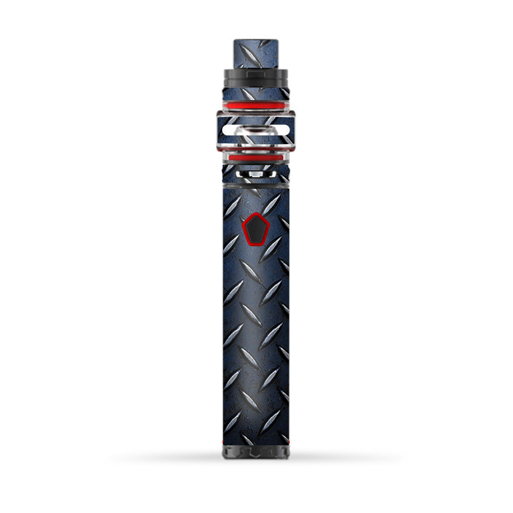  Diamond Plate Aged Steel Smok Stick Prince Baby Skin