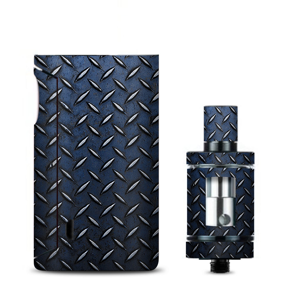  Diamond Plate Aged Steel Vaporesso Drizzle Fit Skin