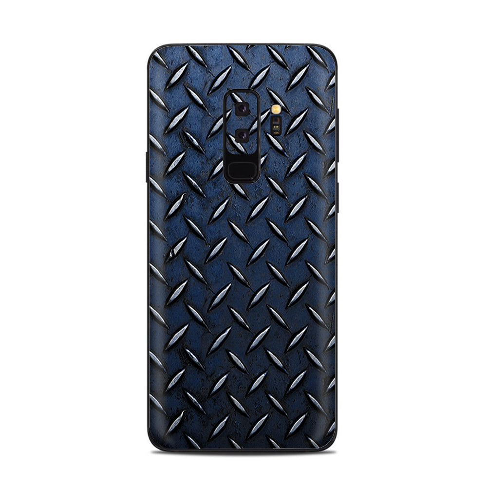  Diamond Plate Aged Steel Samsung Galaxy S9 Plus Skin