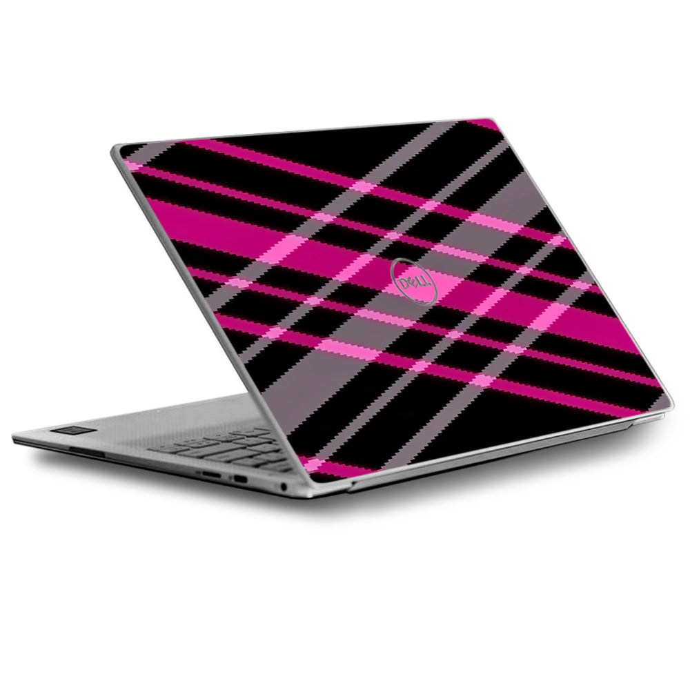  Pink And Black Plaid Dell XPS 13 9370 9360 9350 Skin