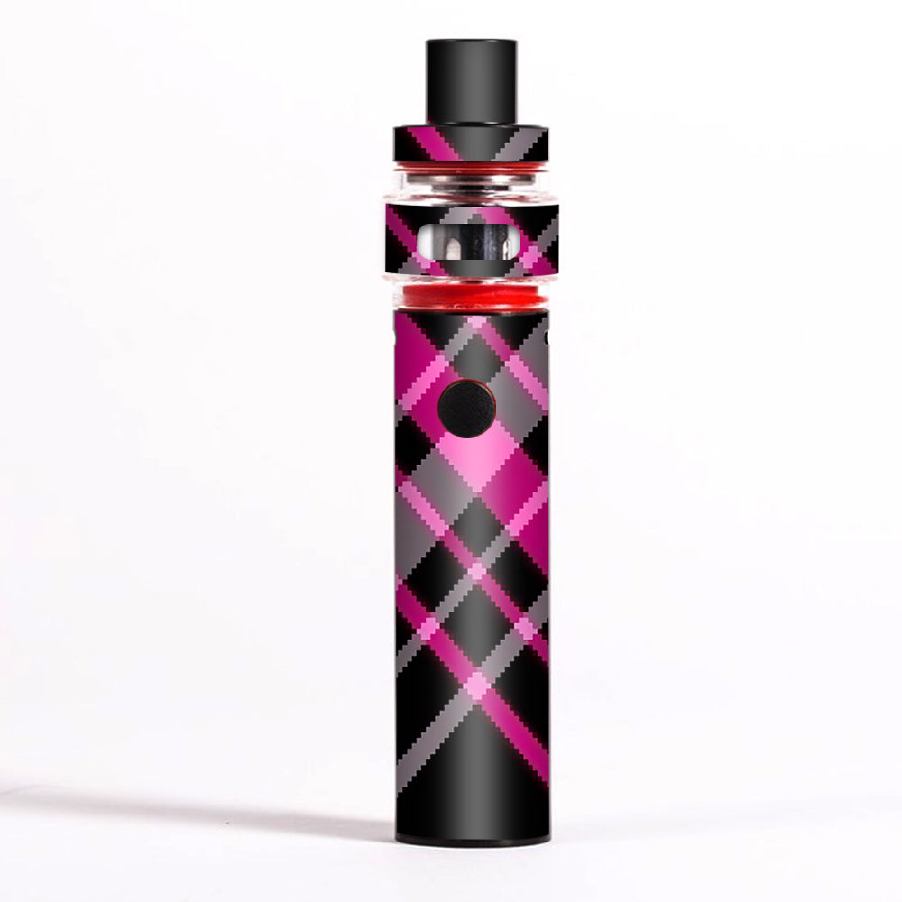  Pink And Black Plaid Smok Pen 22 Light Edition Skin