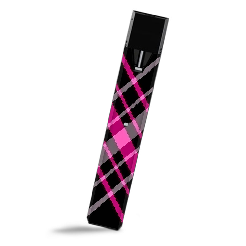  Pink And Black Plaid Smok Fit Ultra Portable Skin