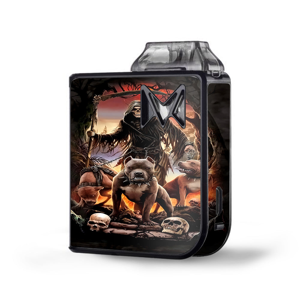  Grim Reaper Pitbull Skulls  Mipod Mi Pod Skin