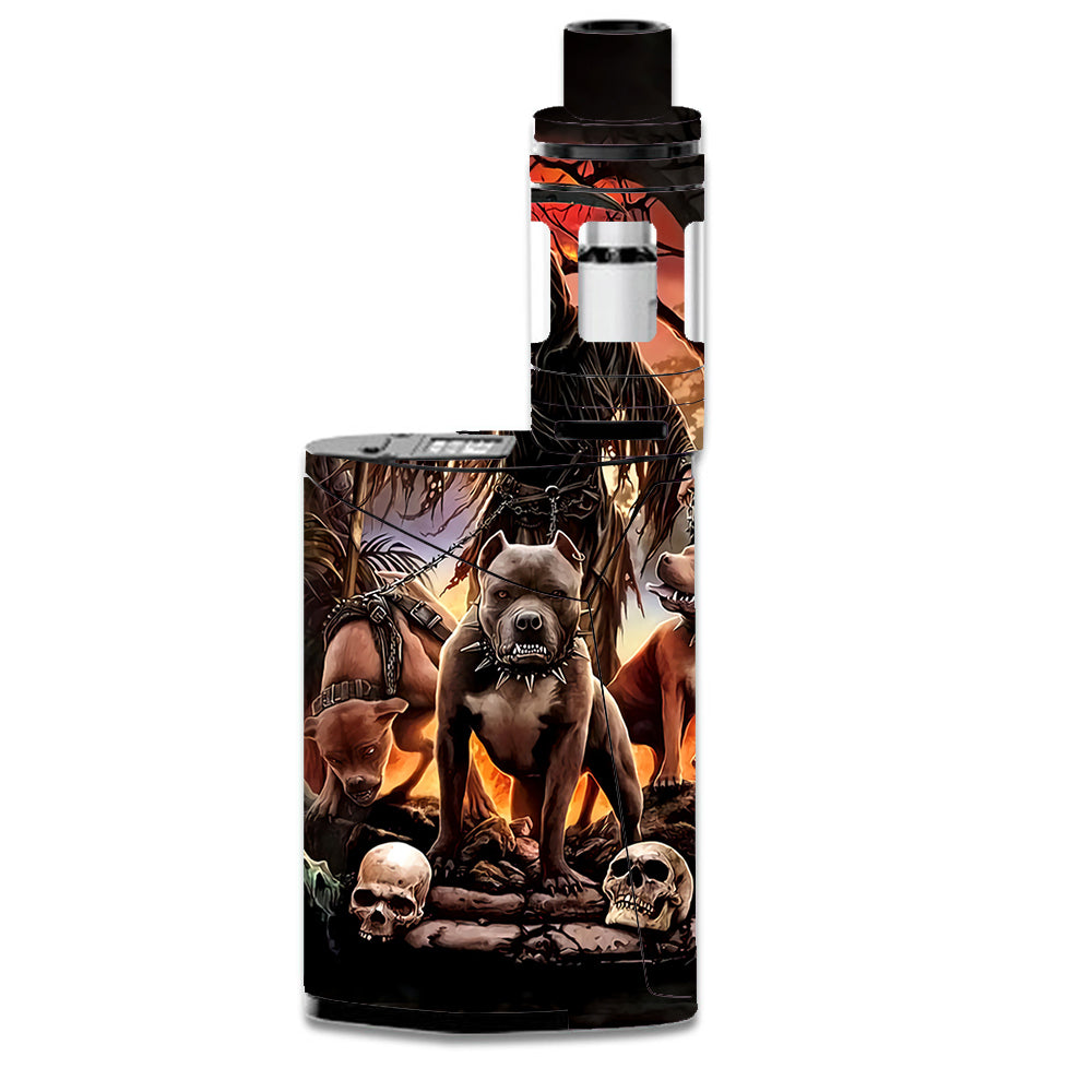  Grim Reaper Pitbull Skulls Smok GX350 Skin