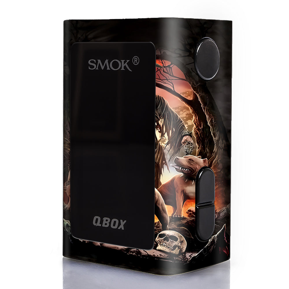  Grim Reaper Pitbull Skulls Smok Q-Box Skin