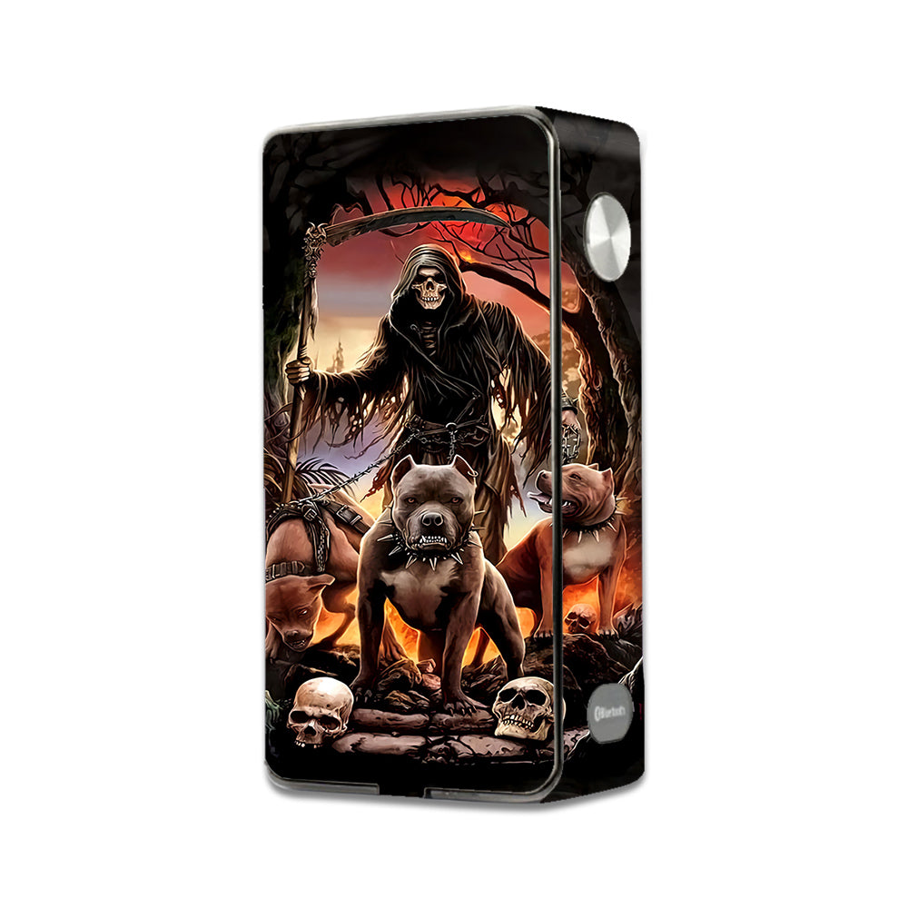  Grim Reaper Pitbull Skulls Laisimo L3 Touch Screen Skin