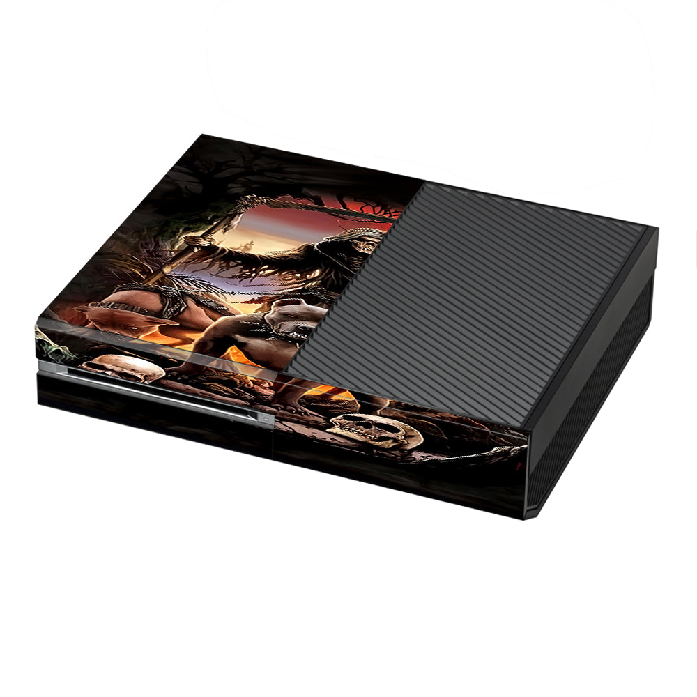  Grim Reaper Pitbull Skulls  Microsoft Xbox One Skin