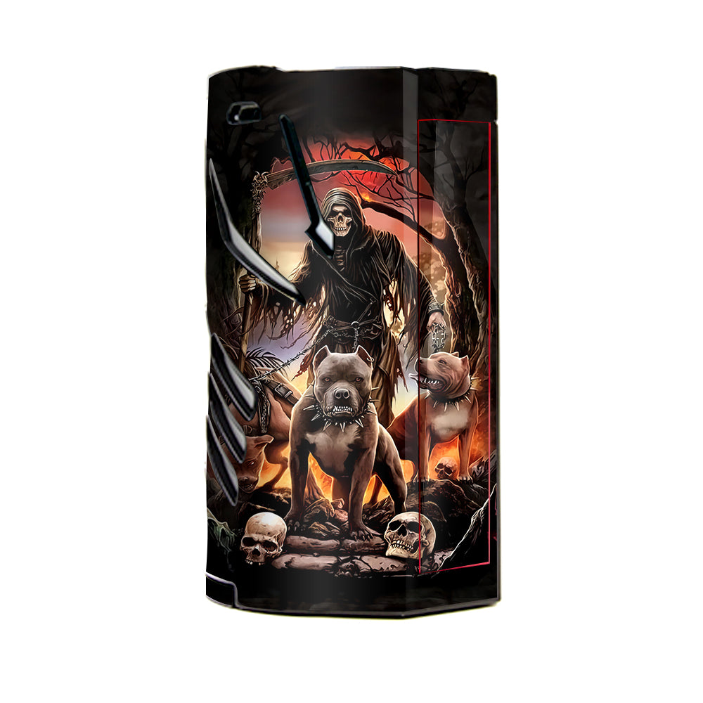  Grim Reaper Pitbull Skulls  T-Priv 3 Smok Skin