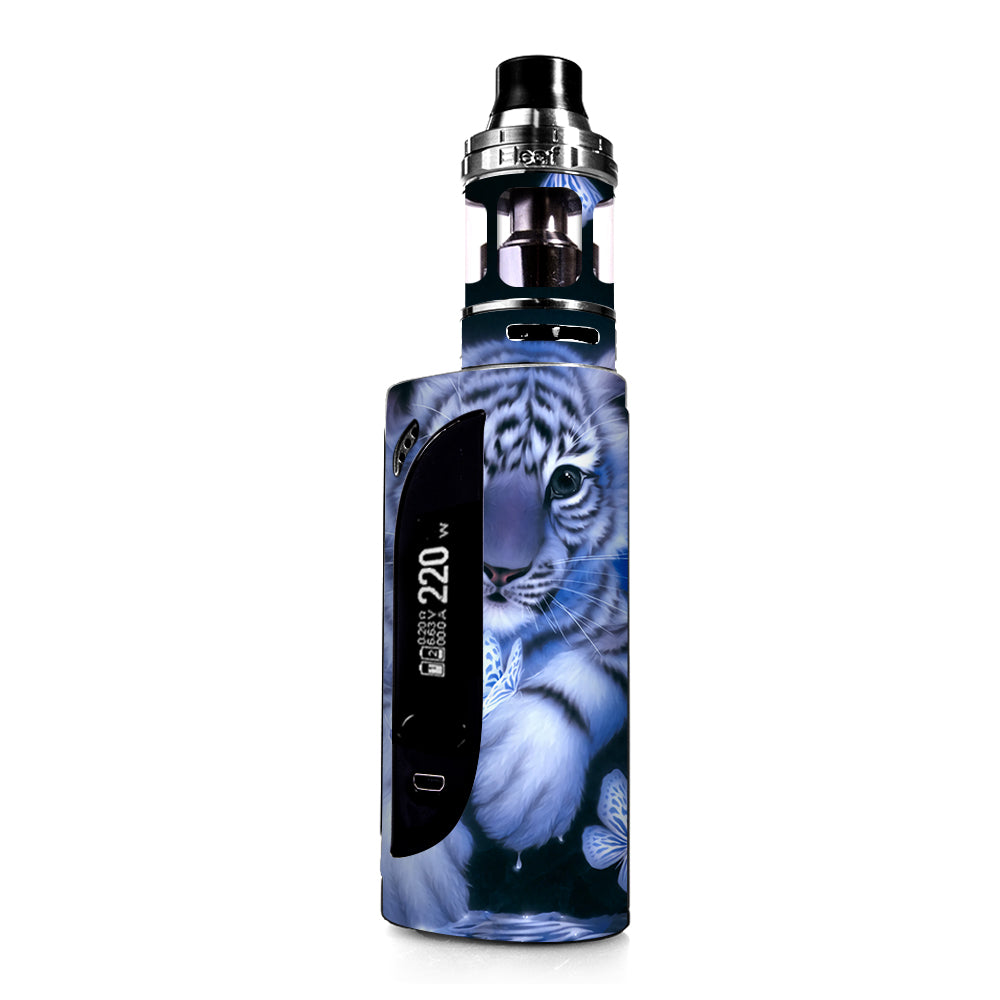  Cute White Tiger Cub Butterflies eLeaf IKONN 220 Skin