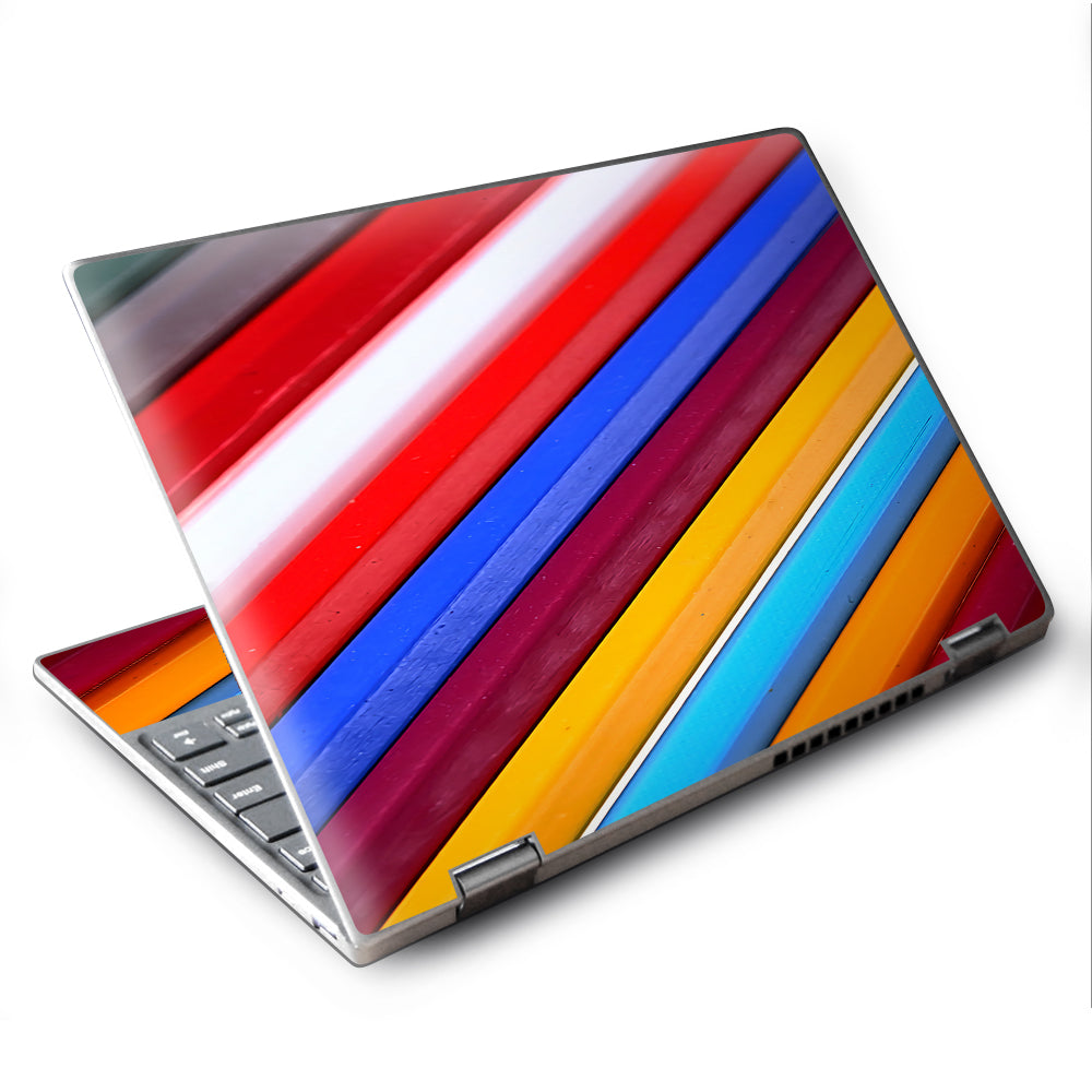  Color Stripes Pattern Lenovo Yoga 710 11.6" Skin