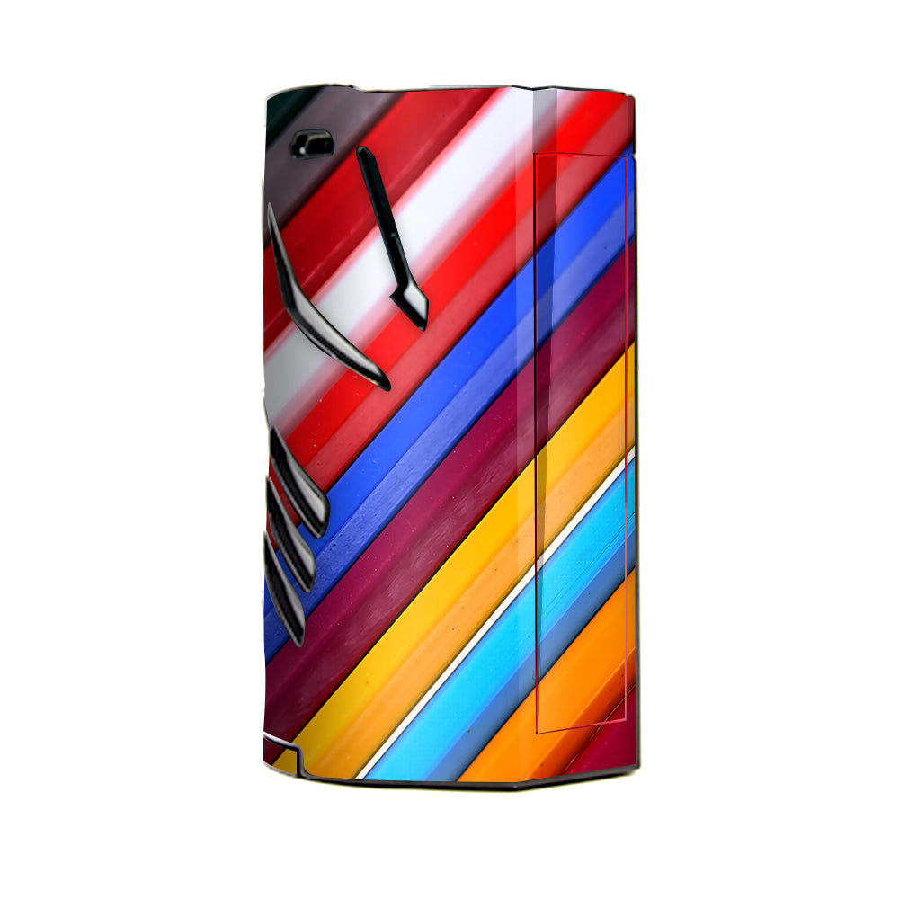  Color Stripes Pattern T-Priv 3 Smok Skin