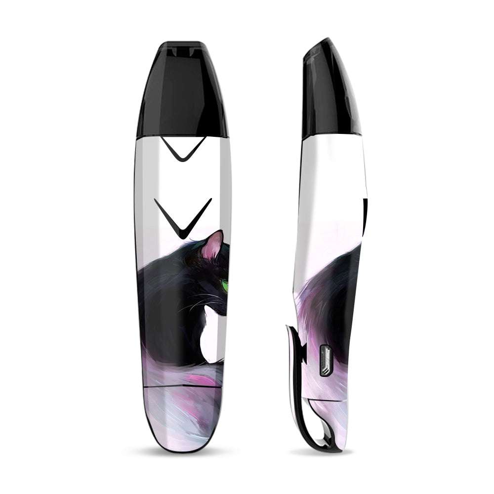 Skin Decal for Suorin Vagon  Vape / Siamese Cat Green Eyes