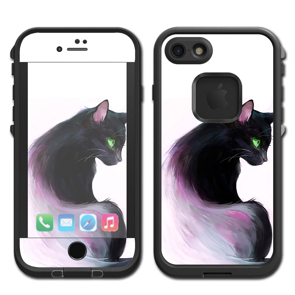  Siamese Cat Green Eyes Lifeproof Fre iPhone 7 or iPhone 8 Skin