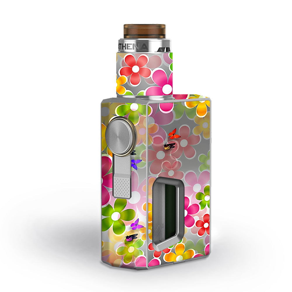  Butterflies And Daisies Flower Geekvape Athena Squonk Skin