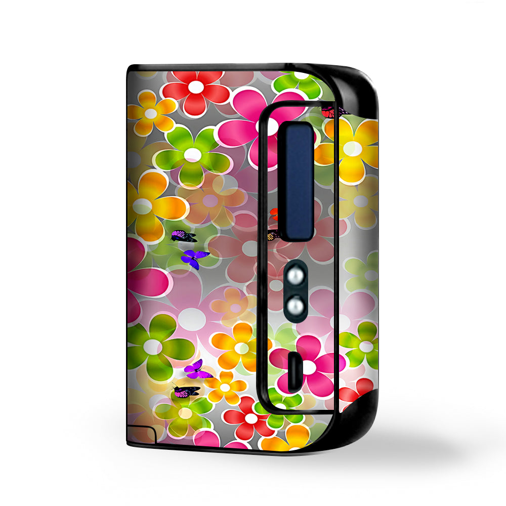  Butterflies And Daisies Flower Smok Osub King Skin