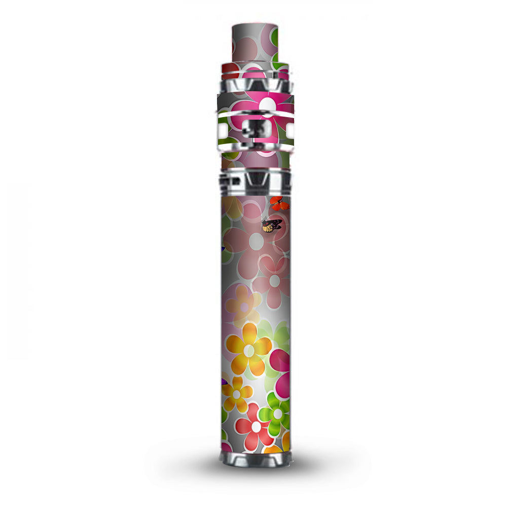  Butterflies And Daisies Flower Stick Prince TFV12 Smok Skin