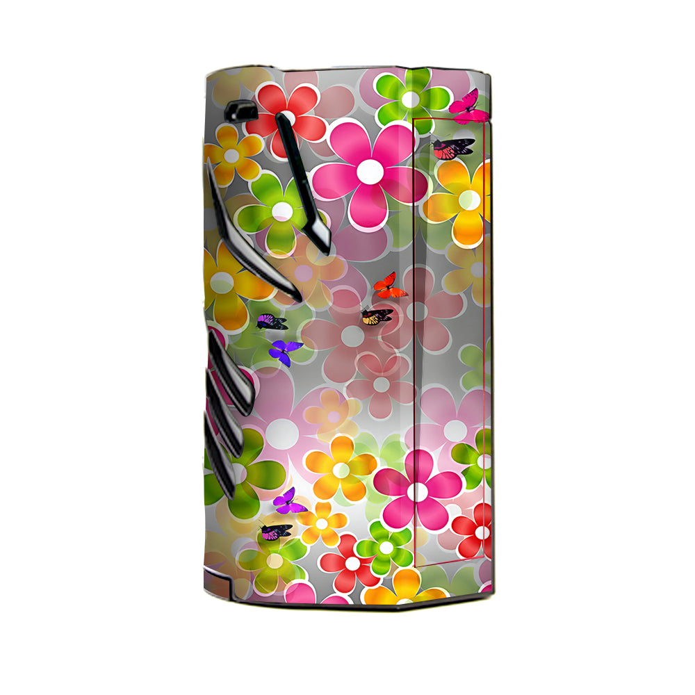 Butterflies And Daisies Flower T-Priv 3 Smok Skin