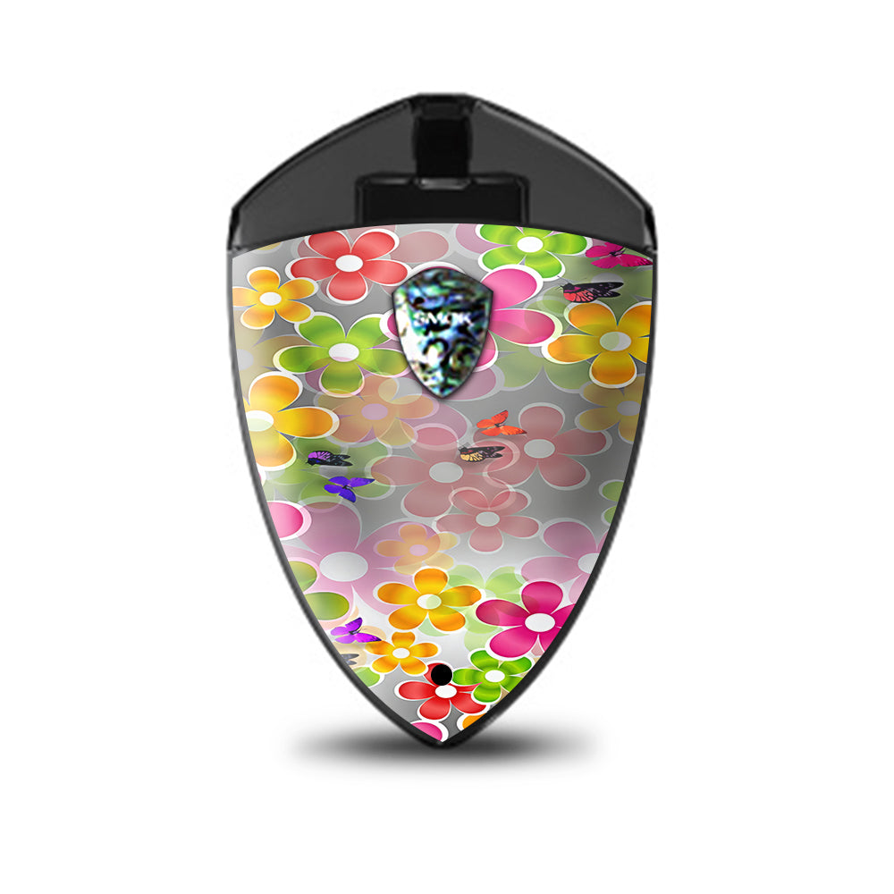  Butterflies And Daisies Flower Smok Rolo Badge Skin
