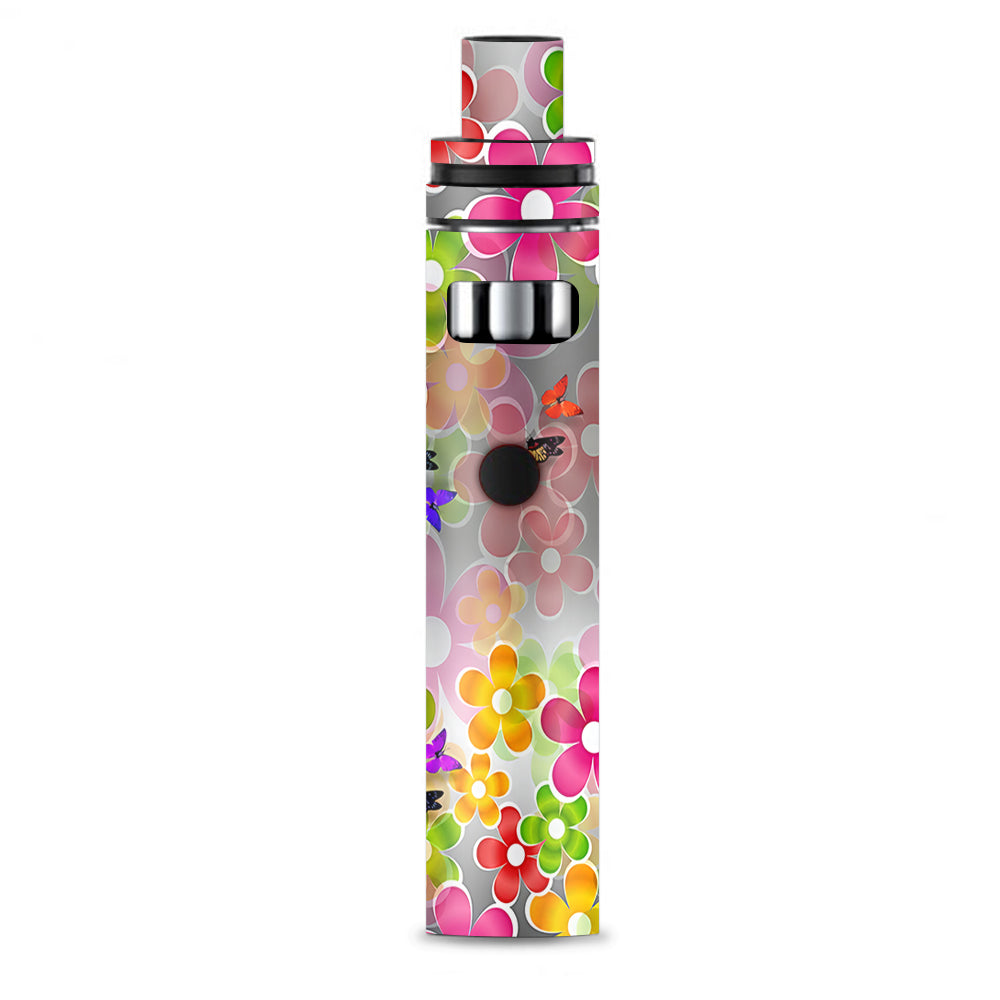  Butterflies And Daisies Flower Smok Stick AIO Skin