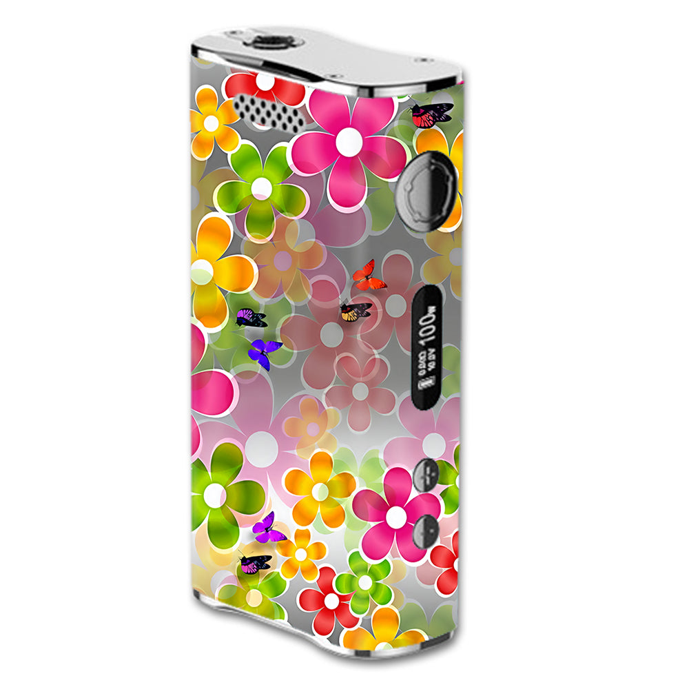  Butterflies And Daisies Flower eLeaf iStick 100W Skin