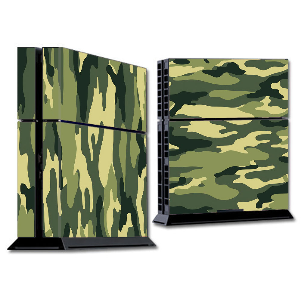  Green Camo Original Camouflage  Sony Playstation PS4 Skin