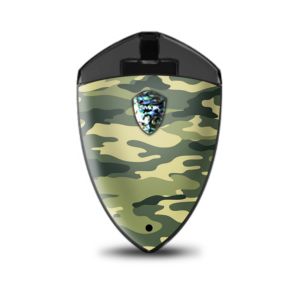  Green Camo Original Camouflage  Smok Rolo Badge Skin